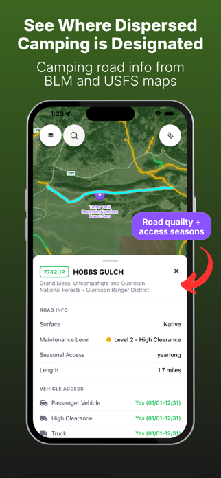 Dispersed - Free Camping Screenshot 3 of 6