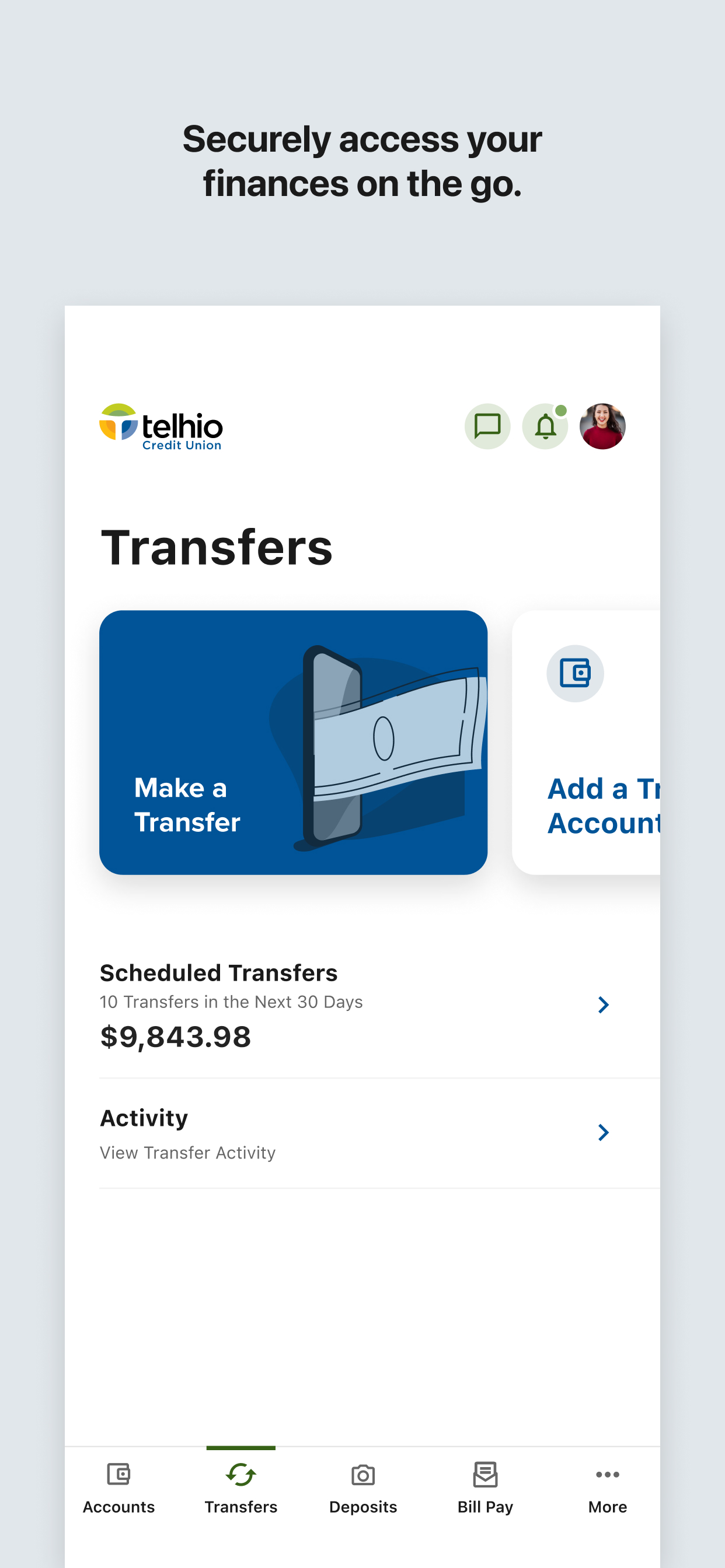 Telhio Mobile Banking screenshot 2