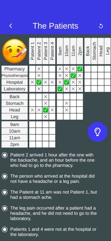 Brain Logic Puzzle iPhone screenshot