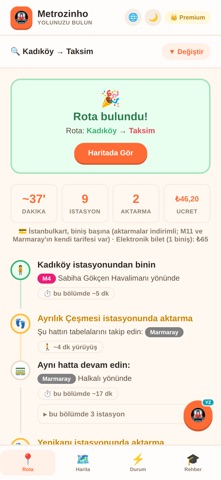 Metrozinho İstanbul screenshot 3