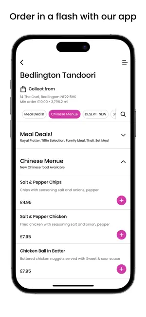 Bedlington Tandoori App screenshot 1