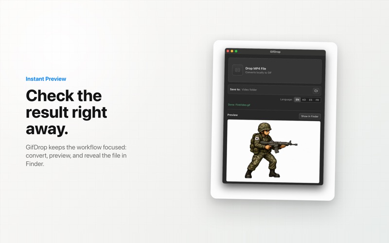 GifDrop screenshot
