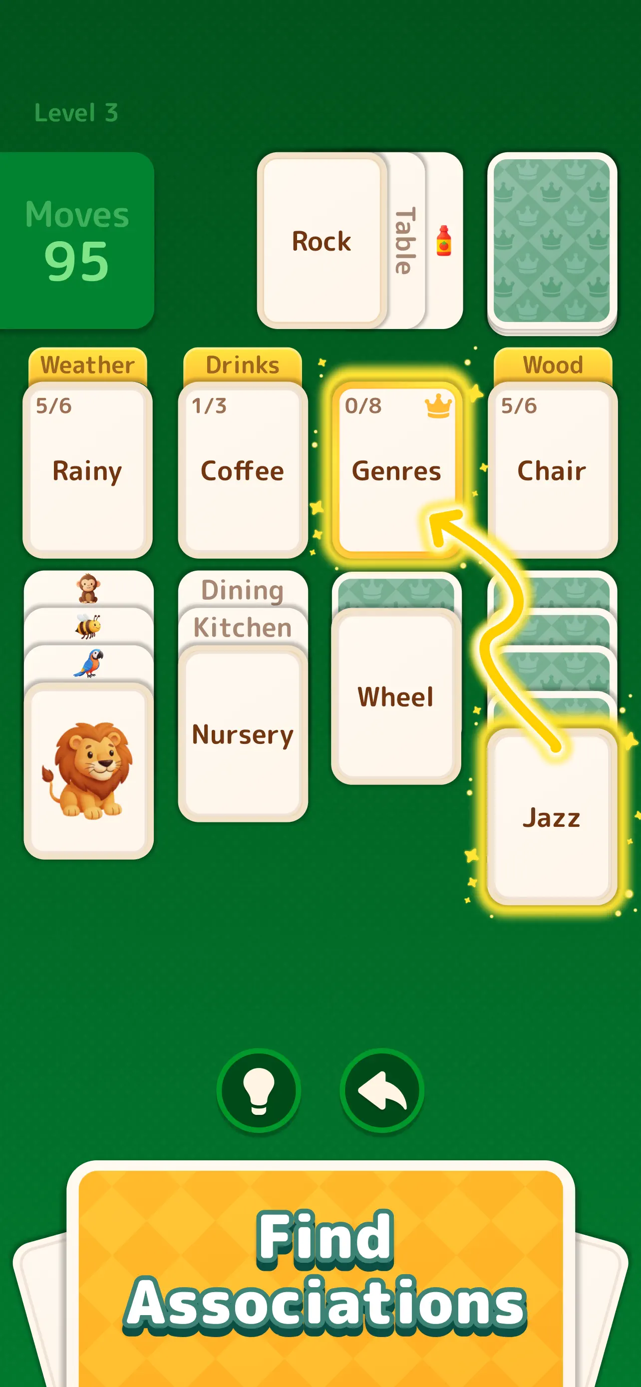 Word Solitaire: Associations screenshot 1