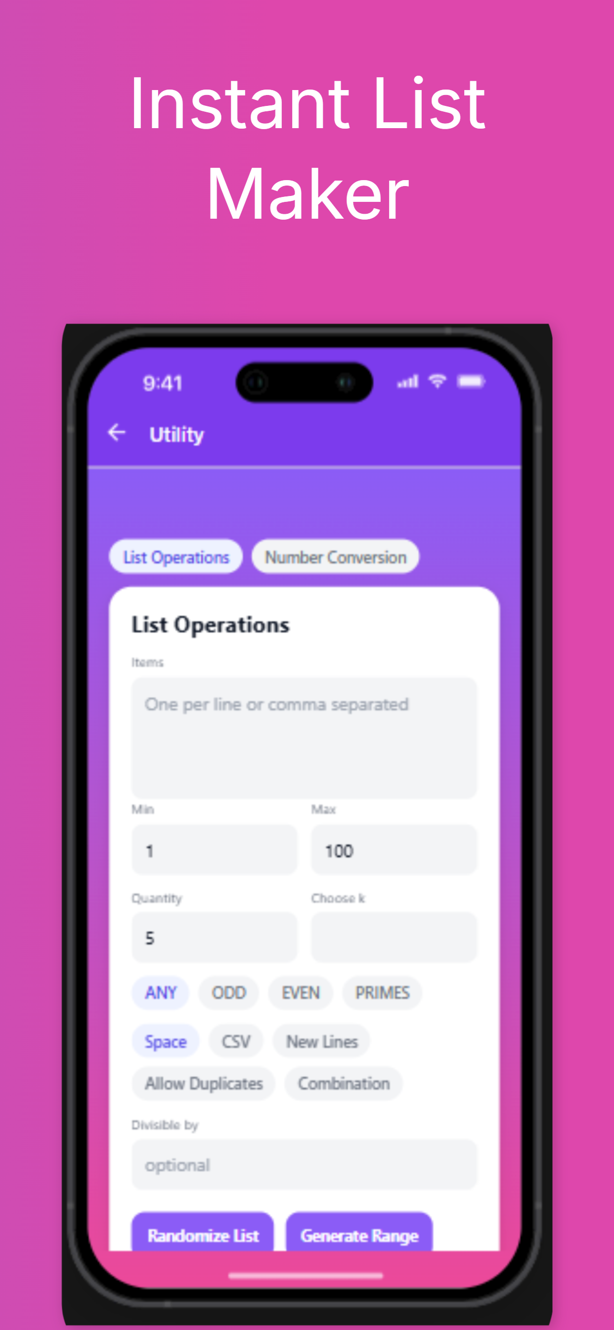 Mobile Random Number Generator screenshot 6
