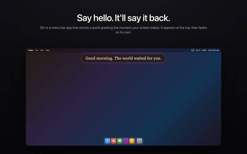Stir - Your Alive Partner screenshot