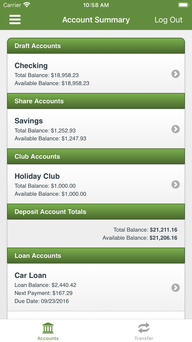 North Towns FCU Screenshot