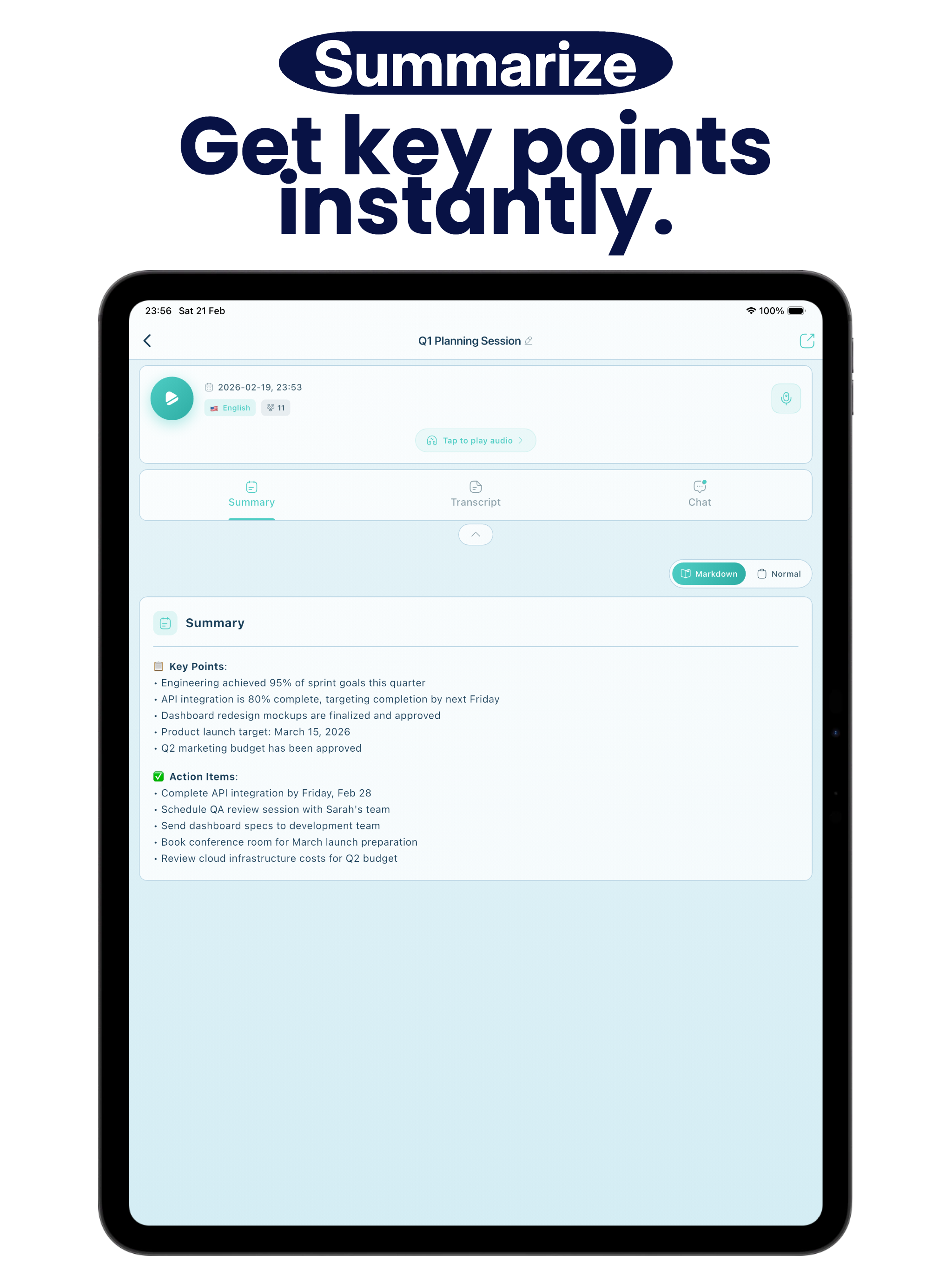 AI Meeting Note Taker - Memos screenshot 10