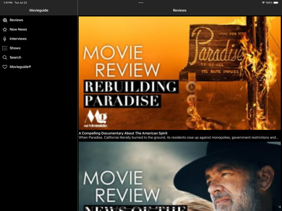 Screenshot #4 pour Movieguide® TV