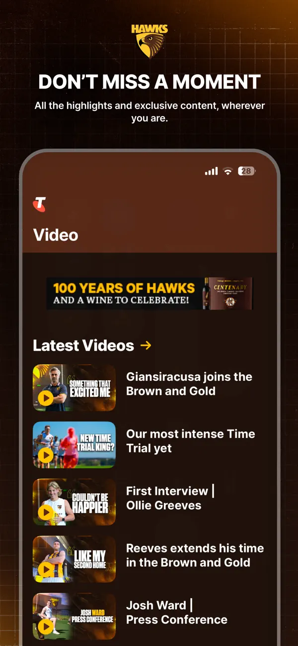Screenshot #2 pour Hawthorn Official App