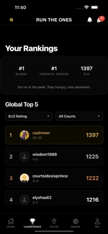 Run the Ones (Run the 1s) iPhone screenshot