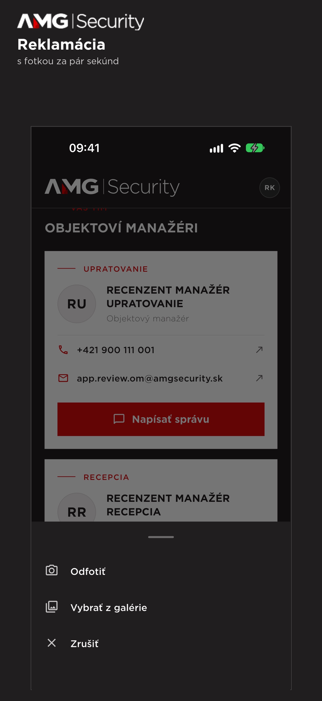 Screenshot 2 of AMG Security