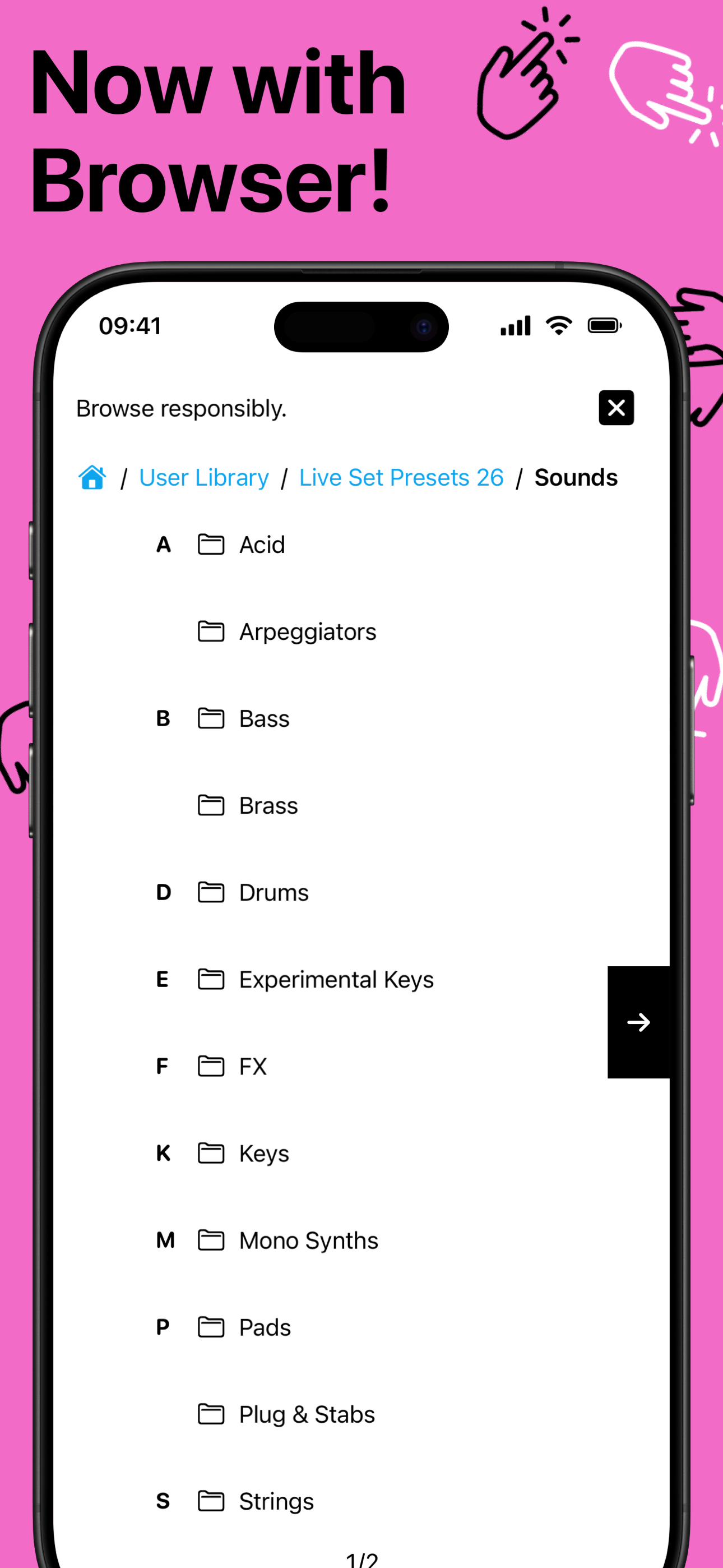 7III Tap: Live MIDI Controller