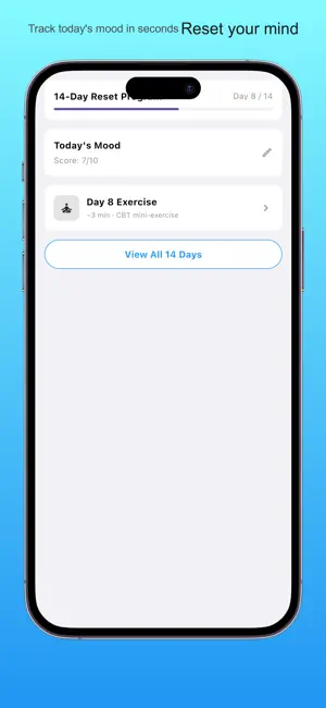 May Reset – 14-Day CBT Reset screenshot 1