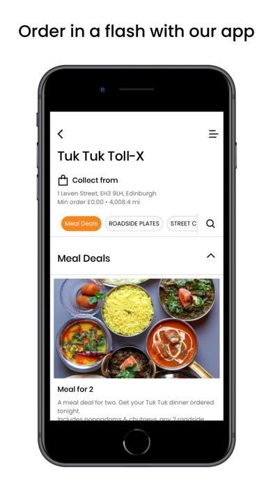 Tuk Tuk Indian Street Food Screenshot
