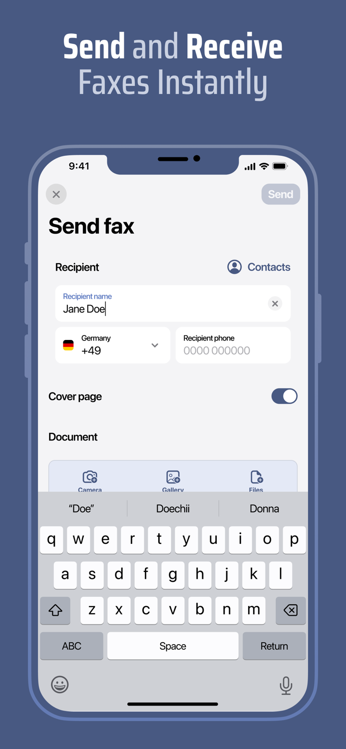 Faxium - Send Fax from Phone