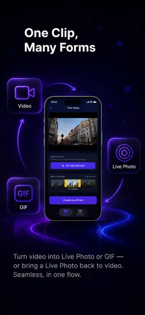 Live Photo into Video & Mutual screenshot 3