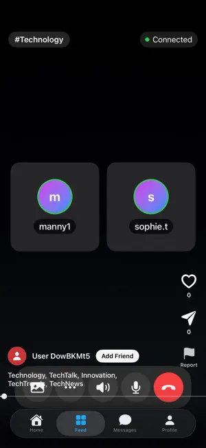 Vex - Meet People Voice Chat screenshot 2
