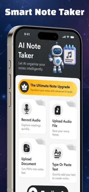 Smart Note AI note taker screenshot 1