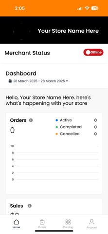 Rapid Eats Merchant Screenshot 4 of 9