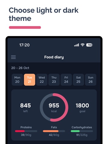 Startik: ai calorie tracker iPad screenshot