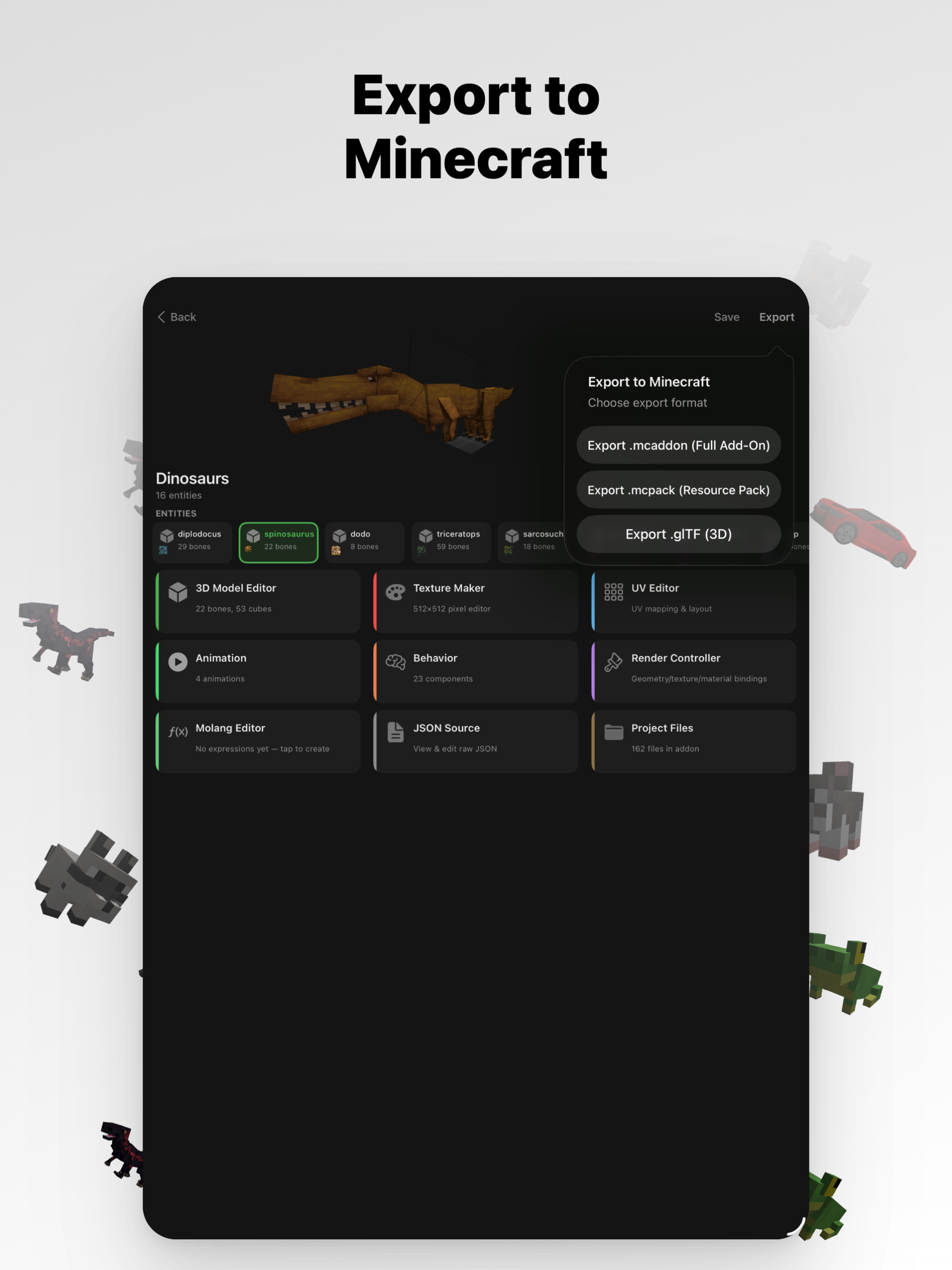 Addons Creator for Minecraft screenshot 9
