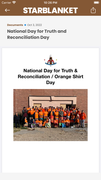 Star Blanket Cree Nation Screenshot