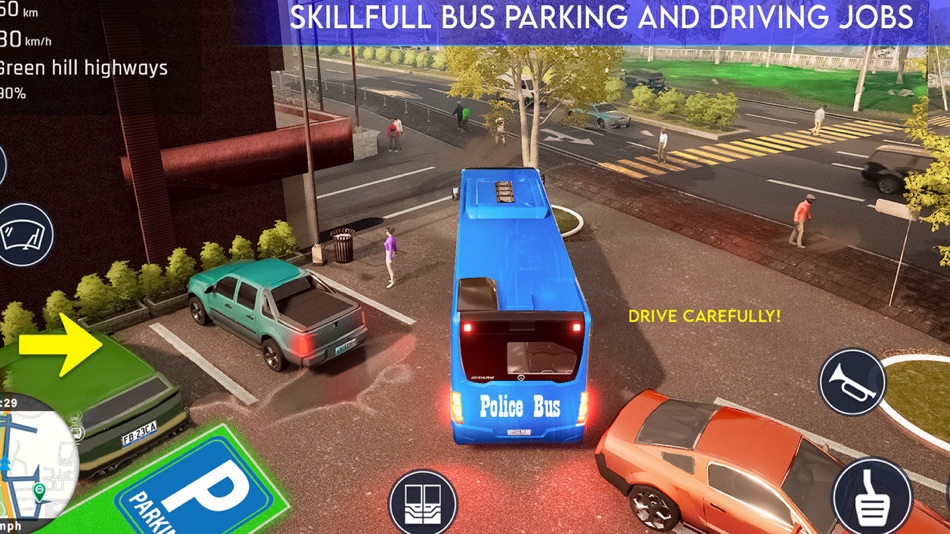 #8. Police Bus Simulator Game 2024 (iOS) 由: MINOR BUGS