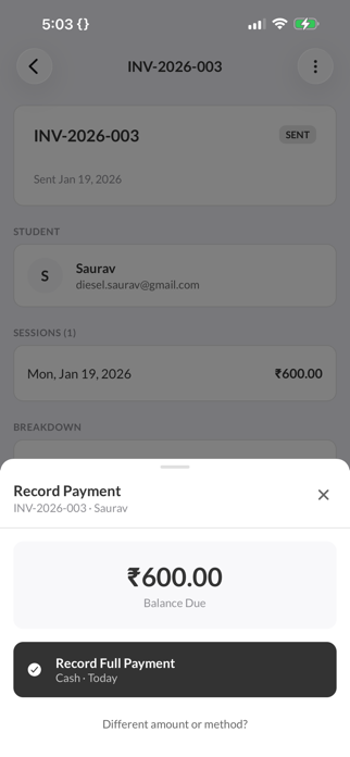 Present+ Attendance & Invoices Screenshot 5 of 5