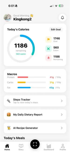 NutriLens: AI Scanner screenshot 1