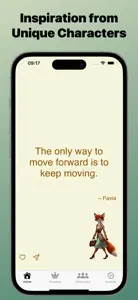 QuirkyQuotes Daily Inspiration screenshot #2 for iPhone