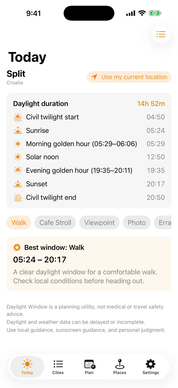 Screenshot #1 pour Daylight Window: Golden Hour
