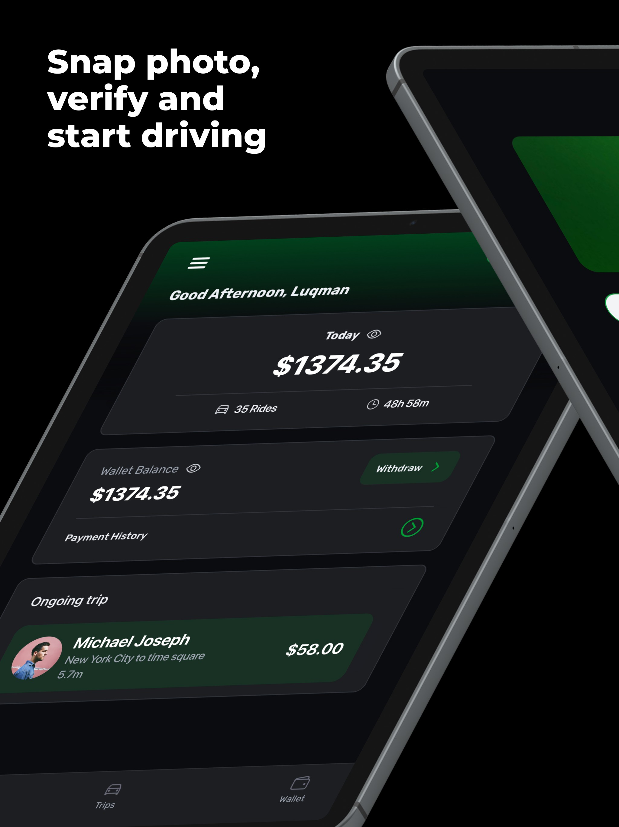 OneRideTho Driver screenshot 8