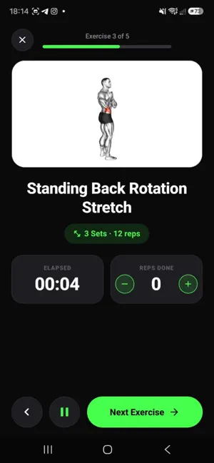 Anatoly Fitness - Workouts screenshot 2