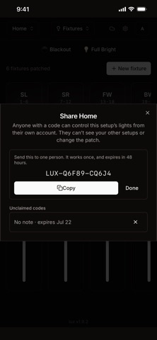 lux for dmx Screenshot 4 of 6