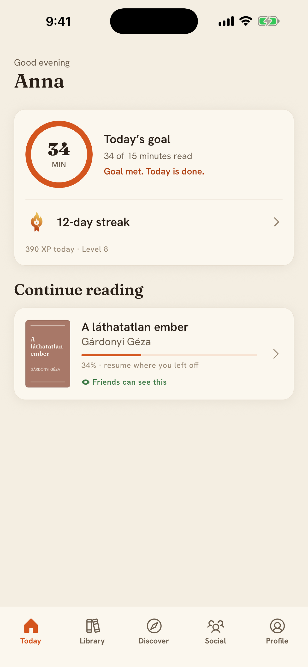 Readence: Reading Habit screenshot 3