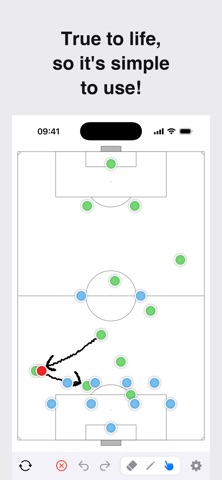 Soccer Tactics Board: Coach Screenshot 2 of 4
