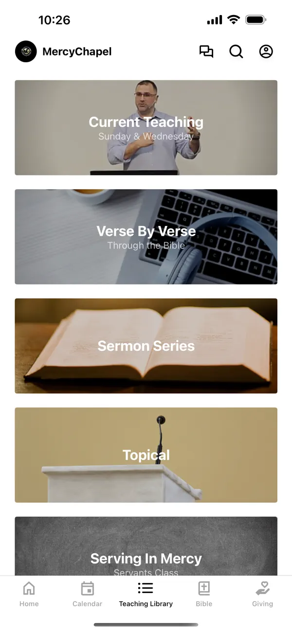 Screenshot #3 pour Mercy Chapel