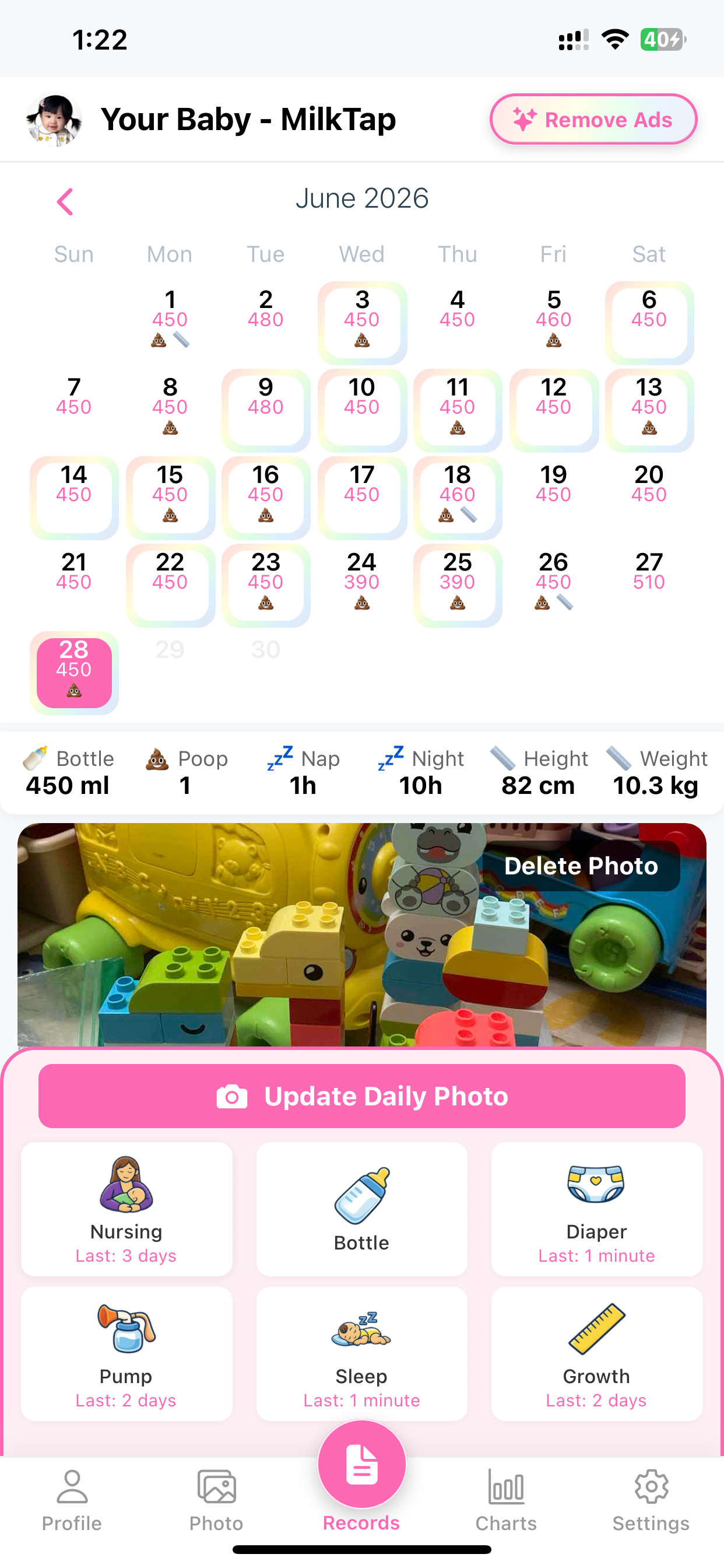MilkTap: Baby Feeding Log screenshot 5