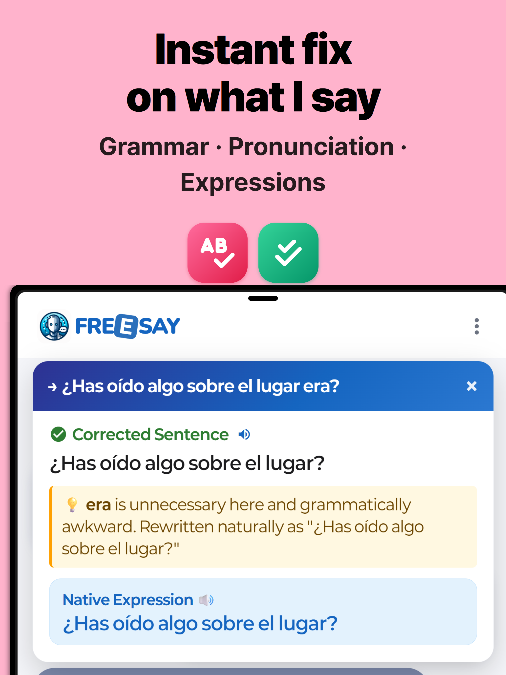 FreeSay - AI Language Coach screenshot 10