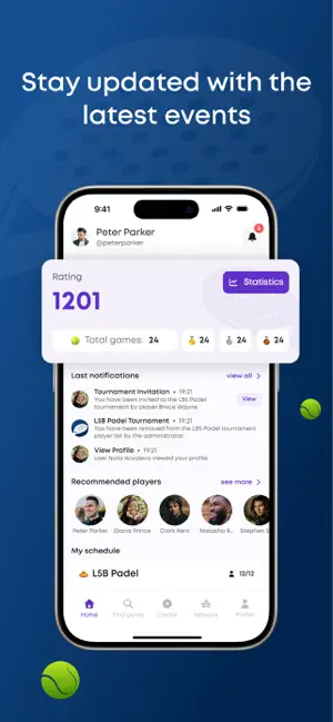 PadelGo: Play & Tournaments screenshot 1