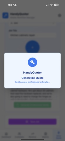 HandyQuoter Screenshot 2 of 3