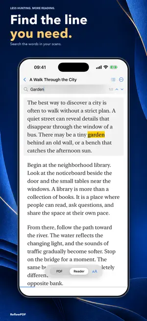 ReflowPDF: PDF Reader Mode screenshot 3