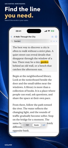 ReflowPDF: PDF Reader Mode Screenshot 3 of 6