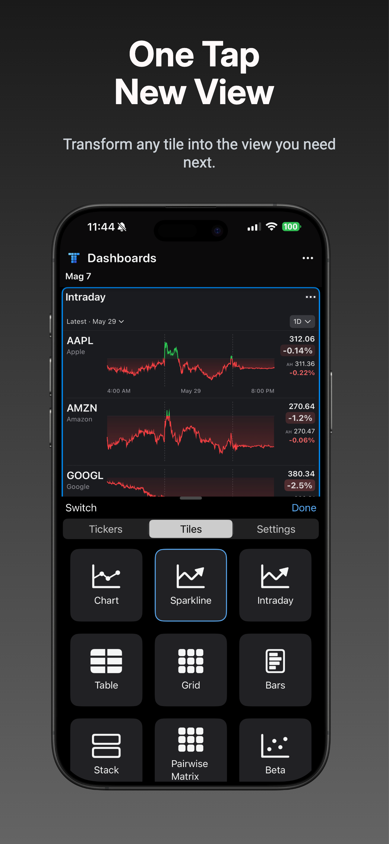 TickerTiles: Stock Dashboard screenshot 10