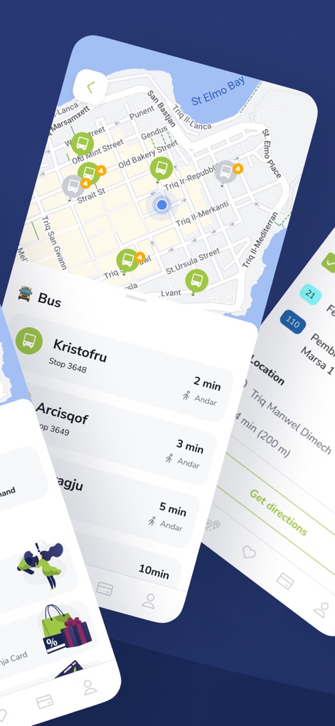 Tallinja - Plan your bus trip - 이 앱은 사용자에게 현재 위치 주변의 버스 정류장 정보와 각 버스 노선의 실시간 도착 예정 시간을 제공합니다.