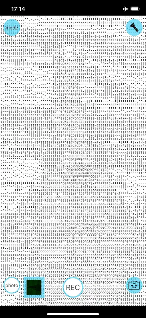 ASCII Camera Art filters - Photo & Video App | MWM