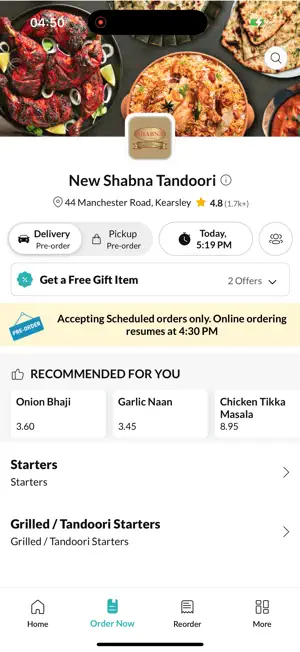 New Shabna Tandoori. screenshot 2