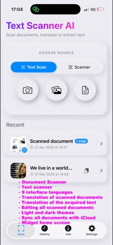 Text Scanner AI: OCR & Scan screenshot