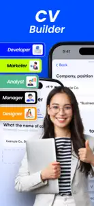 Resume Maker App - CV Builder screenshot #2 for iPhone