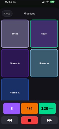 Setlist MIDI screenshot 6